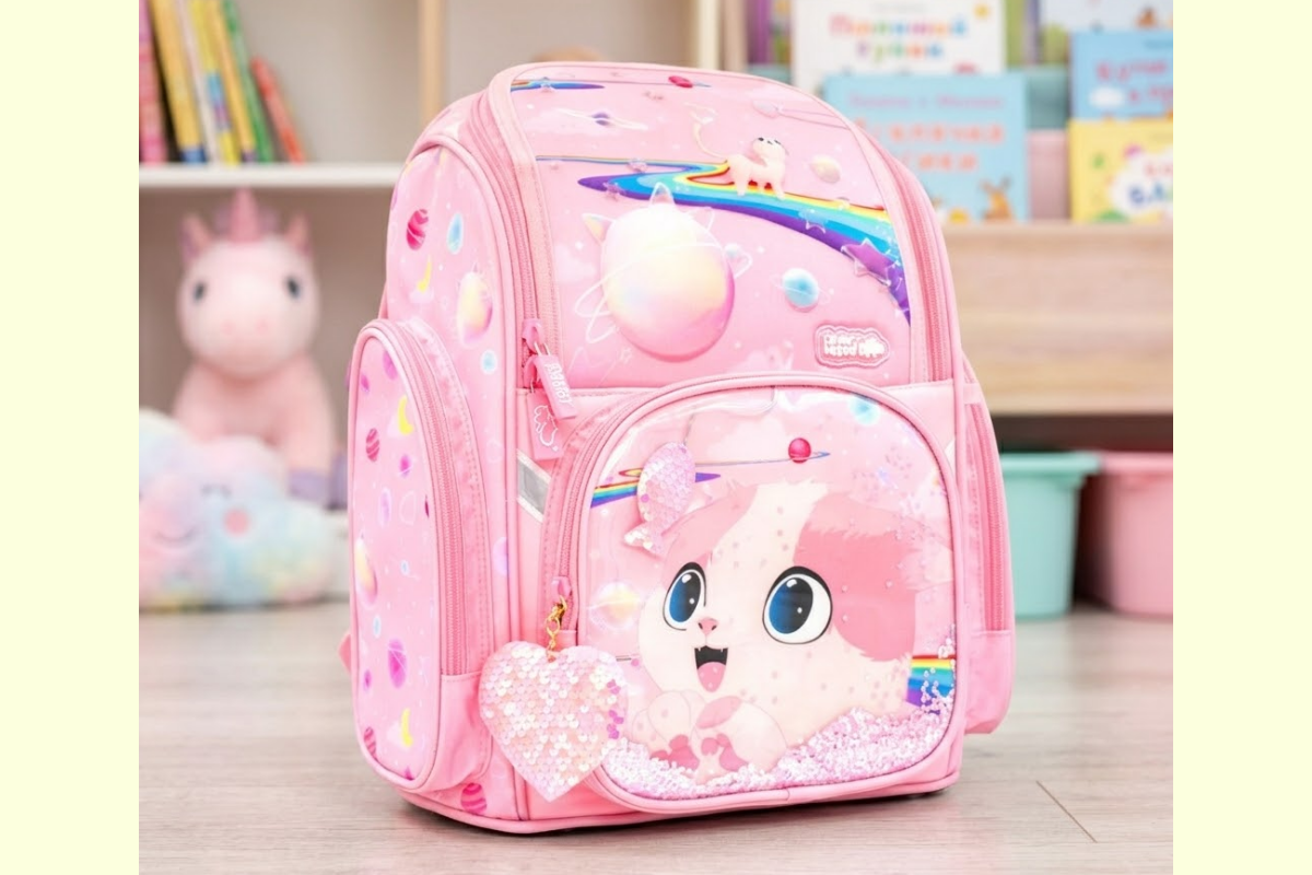 Ba Lô Bé Gái Tiểu Học Kitty Pinky Size S Đẹp Và Gọn