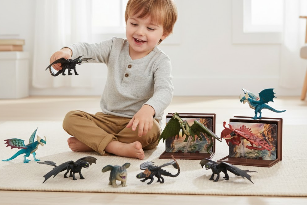 Rồng Hoạt Hình How to Train Your Dragon – Mô hình lắp ráp thú vị