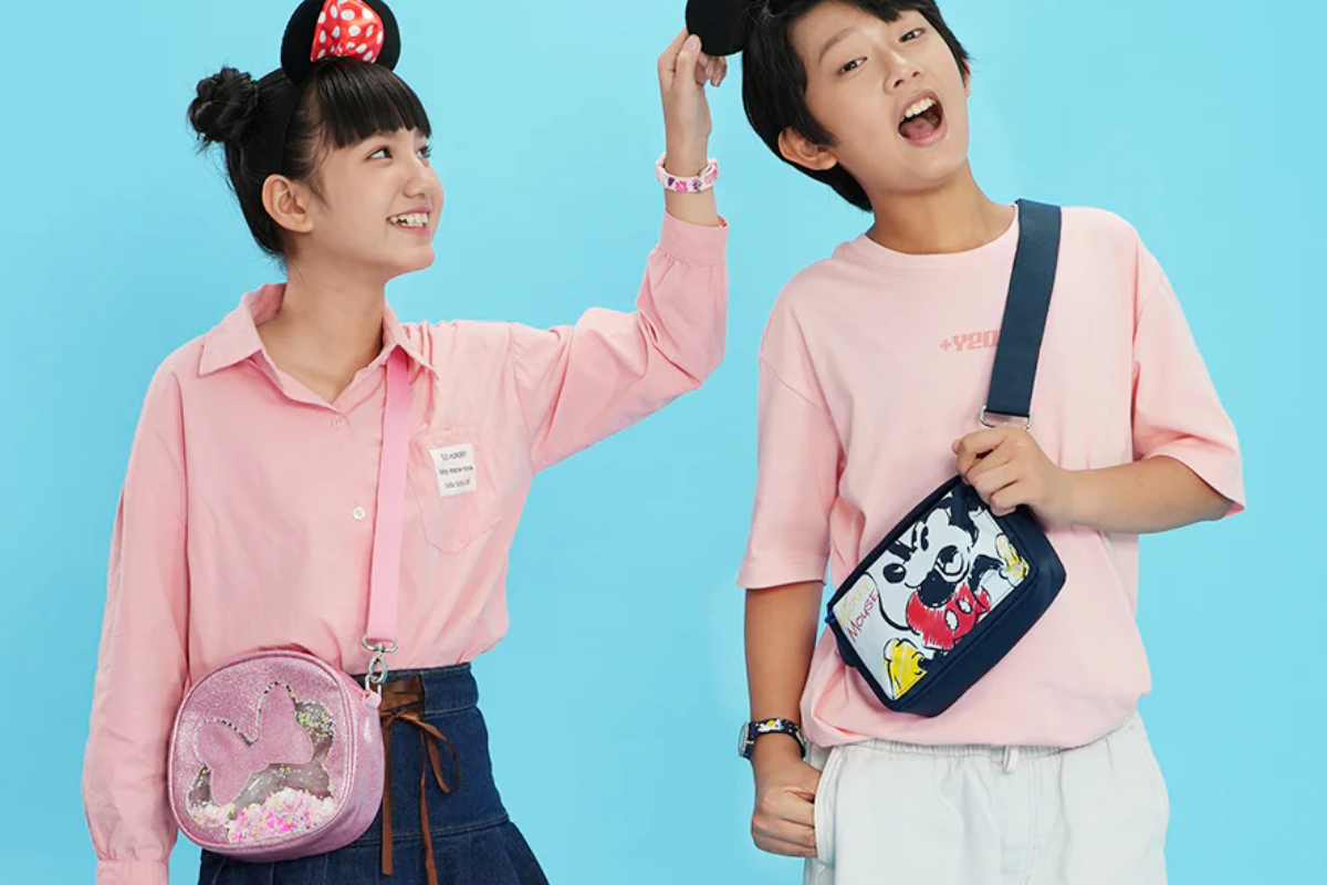 Túi Mickey Xanh – Mẫu túi thời trang siêu tiện dụng